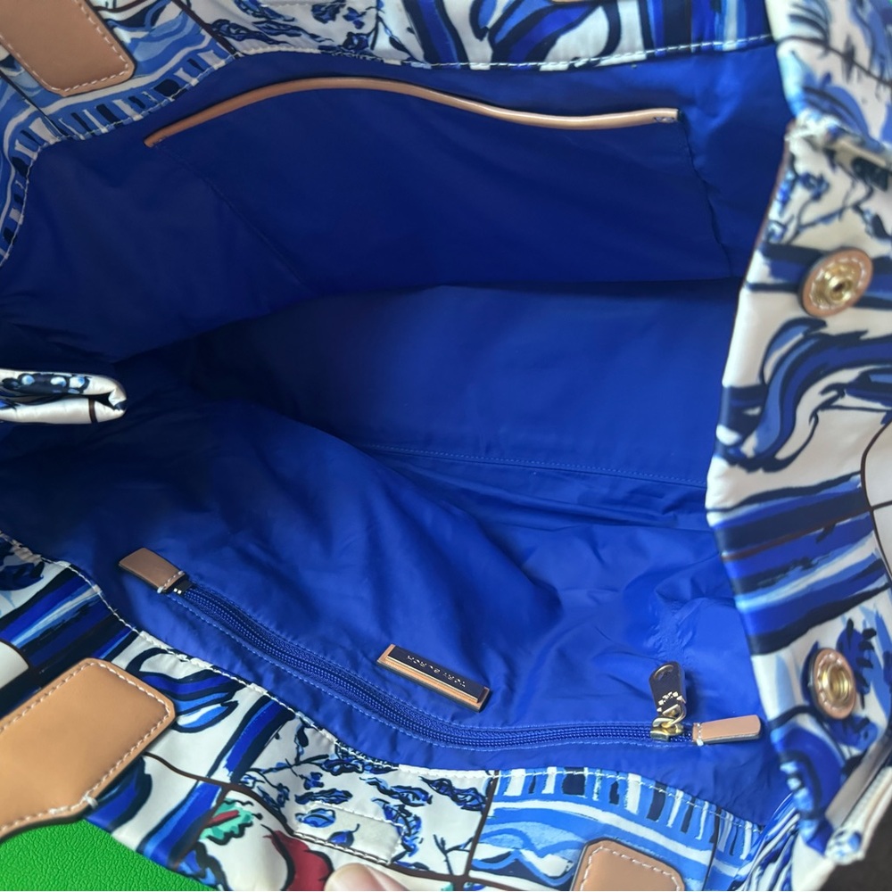 Tory Burch Multicolor Patchwork Tote Bag - image 5